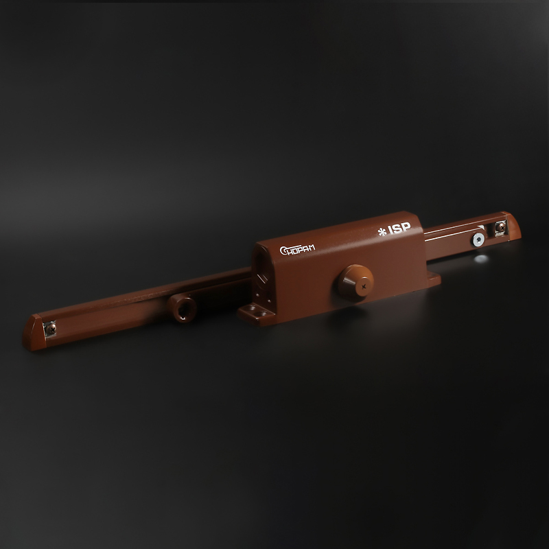 Доводчик дверной со скользящей тягой 440 Slider ISPARUS от 70 до 130 кг цвет Коричневый Нора-М