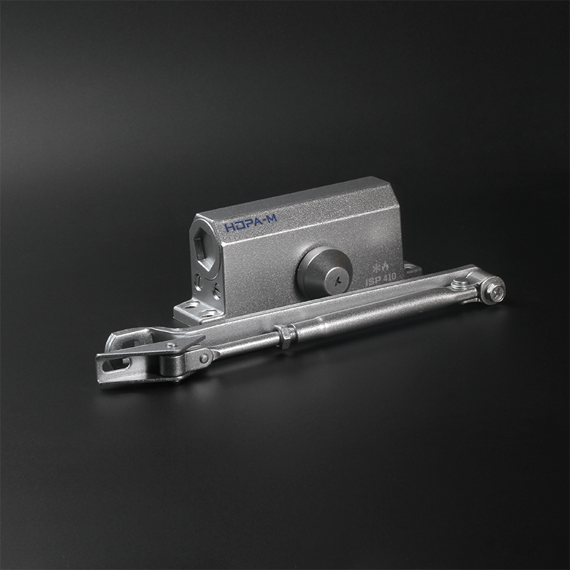 Доводчик дверной 410 ISPARUS цвет Серебро Нора-М