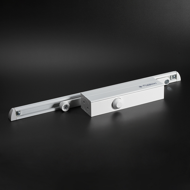 Дверной доводчик со скользящей тягой 830 Slider цвет Белый Нора-М